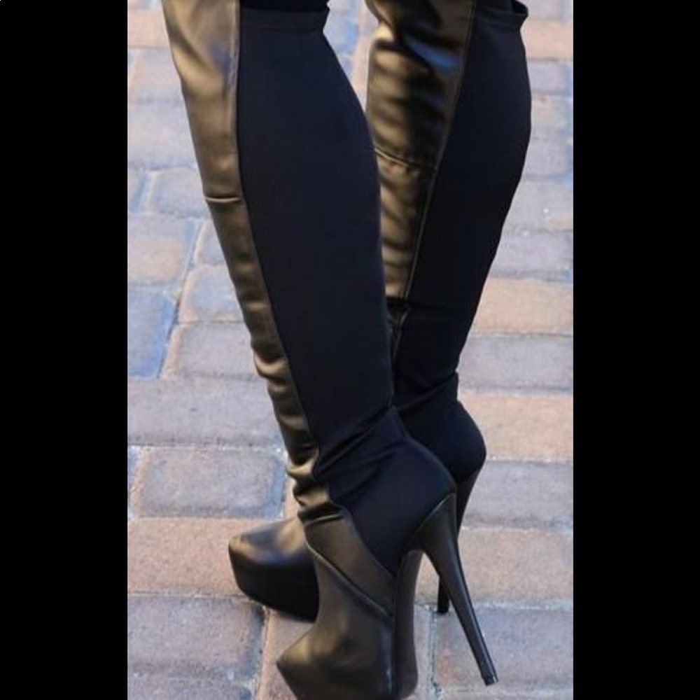 Steve Madden never worn over the knee  boots